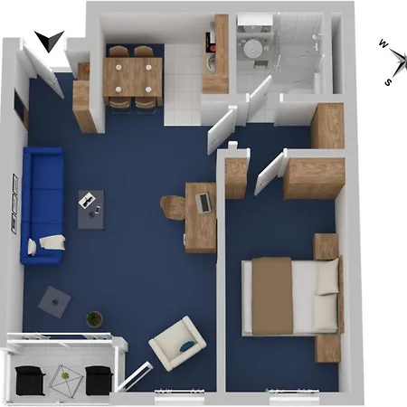 Apartmán Deichperle Im